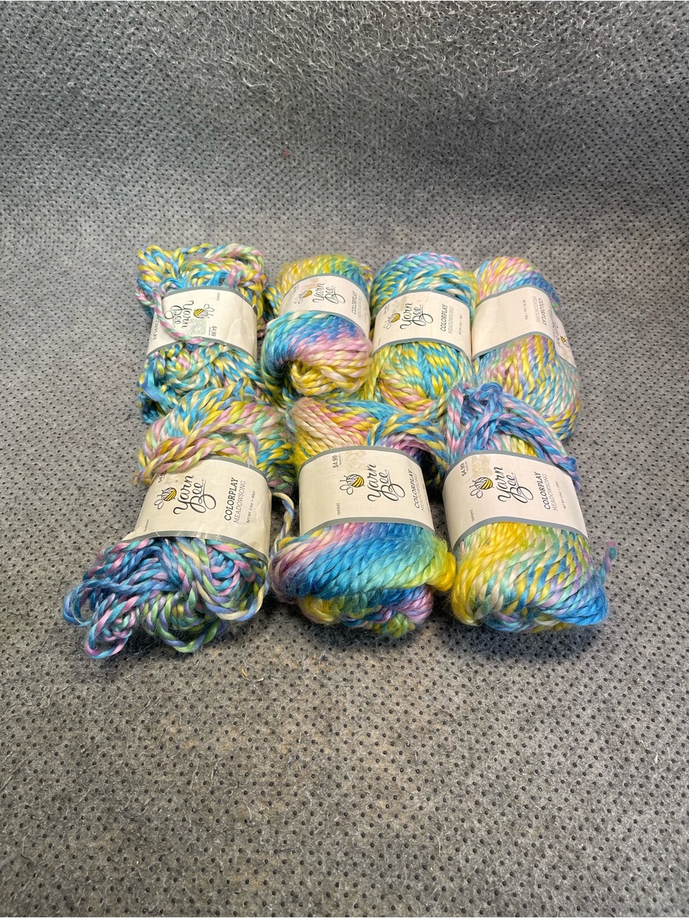 Yarn Bee MeadowSong Yarn #11 Multicolor, 3.5 oz. Skein (7)